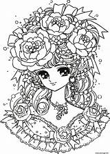 Fille Adulte Enfance Colorier Coloriages sketch template