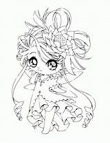 Coloring Pages Princess Anime Chibi Girl Tutu Fairy Sureya Deviantart Disney Lotus Printable Cute Color Print Coloriage Getcolorings Manga Spotlight sketch template