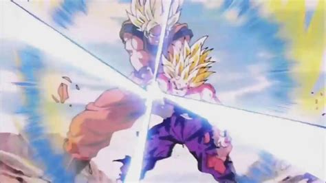 Gohan Kills Cell Whit Father And Son Kamehameha Hd 1080p