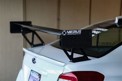 ucw rear wing kit subaru wrx va verus engineering