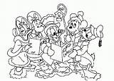 Coloring Christmas Pages Carol Muppets Kingdom Magic Florida Mickey Disney Library Clipart Popular Template Coloringhome sketch template