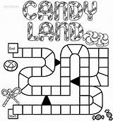 Candyland Printable Candy Land Kids Cool2bkids Malvorlagen Ausmalbilder Boards sketch template