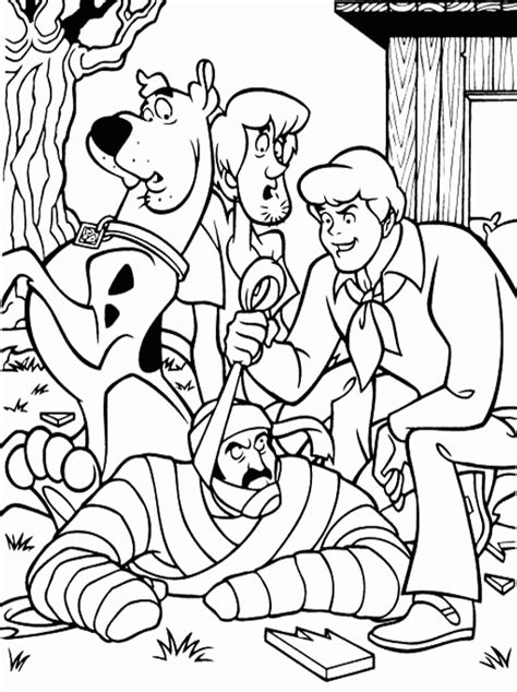 scooby doo coloring pages  printable