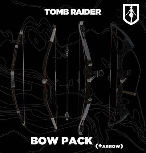 Tomb Raider Bow Pack Arrow By Doppelstuff On Deviantart