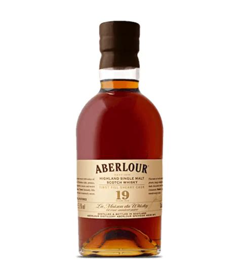 Aberlour 19 Year Old 1st Fill Sherry Butt Single Malt Scotch Whisky