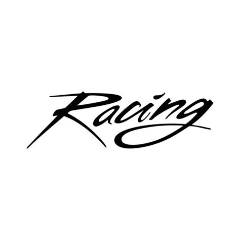 racing logo   racing logo vectors royalty  vector racing