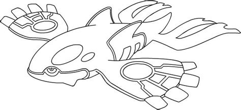 primal kyogre coloring pages  coloring pages