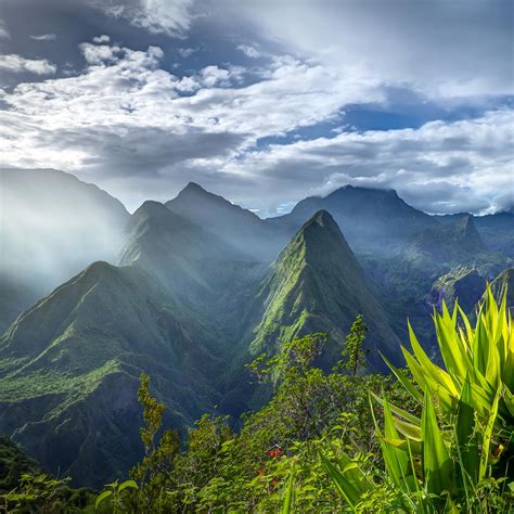 ile de la reunion dans locean indien