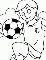 Soccer Printable Balls Coloring Popular sketch template