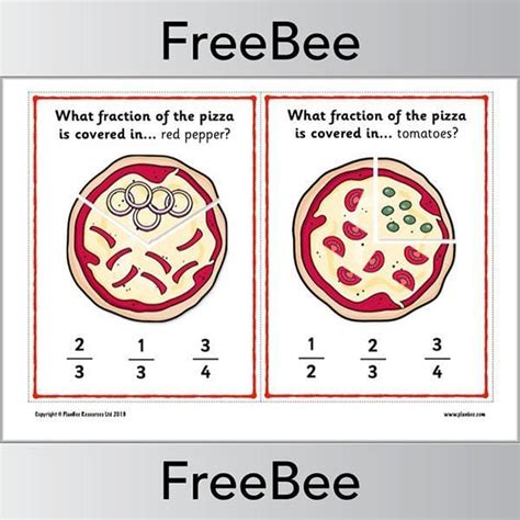 pizza fractions ks
