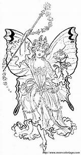Fairy Bacchetta Magica Detallada Fee Mythical Viele Creature Fairies Mystical Caso Cambiare Potete Posto sketch template