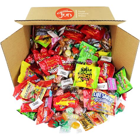 amazoncom bulk candy assortment  gift box includes life savers mike ike dots skittles