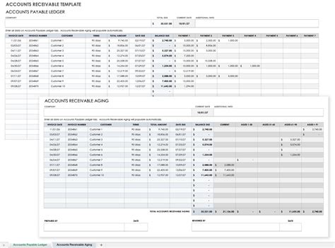 excel templates  accounting small business