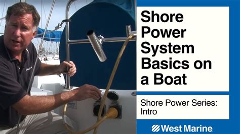shore power system basics   boat shore power series intro youtube