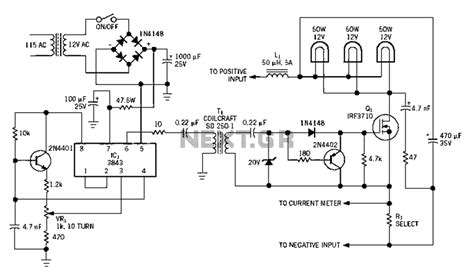 switching power supply circuit diagram  switching power supply circuits