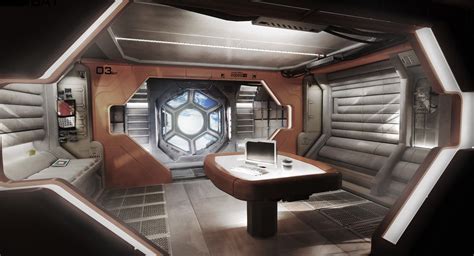 spaceship spaceship interior futuristic interior scifi room