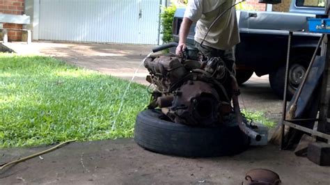 Ford 292 Y Block Engine Running After 35 Years In Brazil