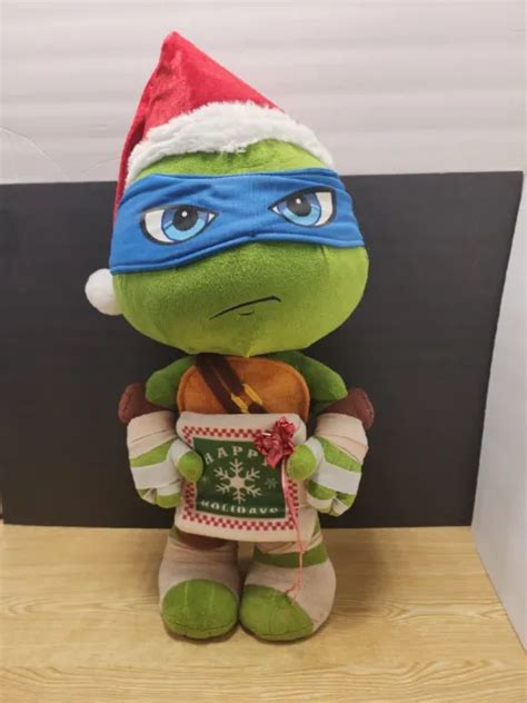 nickelodeon christmas teenage mutant ninja turtles leonardo greeter