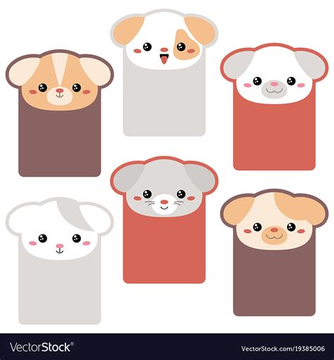 collection  cute cards  cute cards royalty  vector