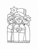 Coloring Christmas Pages Men Wise Colorear Three Navidad Epiphany Sheets Para Kids Crafts Magos Reyes Printable Noel Seleccionar Tablero Nativity sketch template