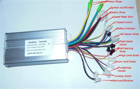 brushless motor controller wiring diagram