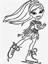 Coloring Bratz Doll Pages Comments Printable sketch template