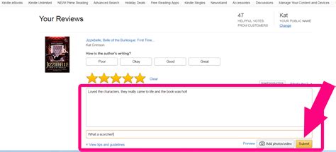 leaving  amazon review  goodreads review  easy