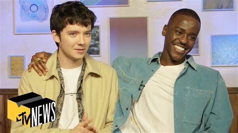 ‘sex education exclusive cast interview on season 2 ft asa butterfield and ncuti gatwa mtv