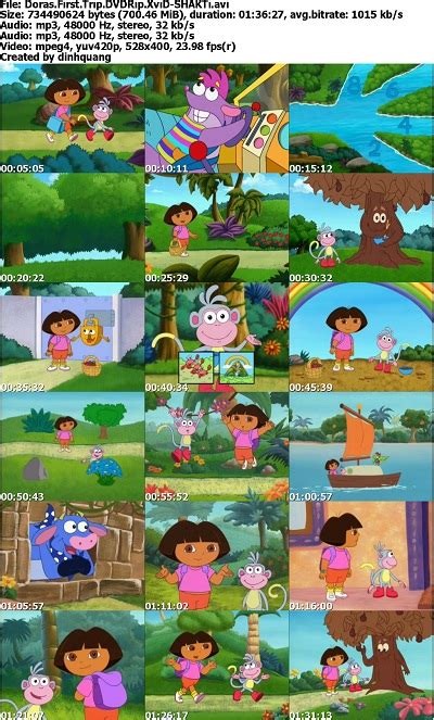 dora  explorer  friends  dvdrip xvid