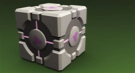 portal companion cube