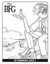 Bfg Coloring Disney Pages Sheets Choose Board Colouring Giant sketch template
