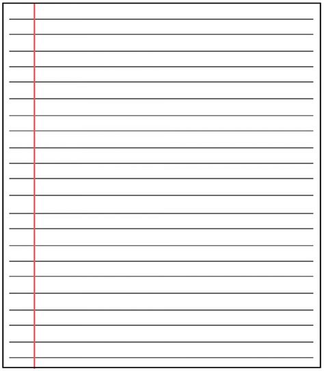 lined paper template  addictionary