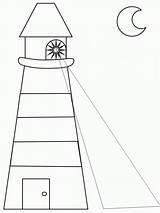 Lighthouse Coloring Pages Printable Template Kids Drawing Light Easy Hatteras Bestcoloringpagesforkids Vector Bulb Getdrawings Templates Cape Large Bible Popular Adults sketch template