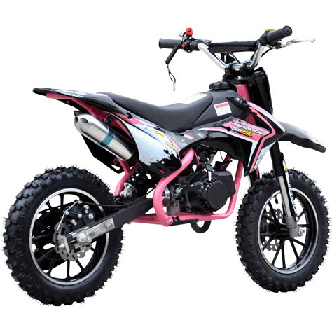 girls pink  stroke cc compact dirt bike motorbike  restrictor