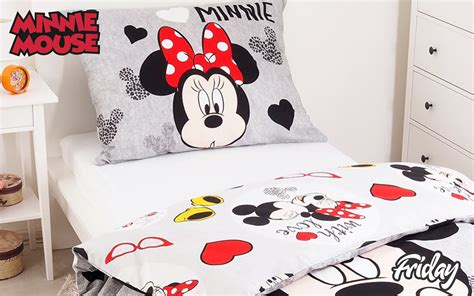 posteljnina minnie mini love fridaysi