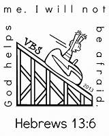Coloring Pages Hebrews Colouring Bible Sheet Sheets Crafts Printable Color School Vbs Kids Template sketch template