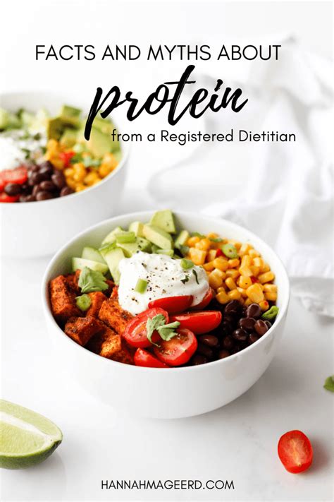 Facts And Myths About Protein From A Dietitian Hannah Magee Rd