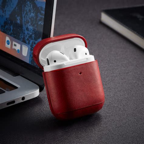 New Pu Leather Charging Protective Case For Apple Airpods Cell Phone