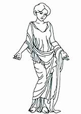 Coloring Pages Goddess Aphrodite Getcolorings Getdrawings sketch template