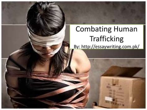 combating human trafficking ppt