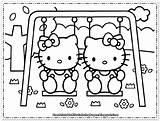 Kitty Hello Coloring Pages Printable Girls Birthday Kids Print Color Colouring Cute Hellokitty Valentines Friends Book Getcolorings Colorings Printing Small sketch template