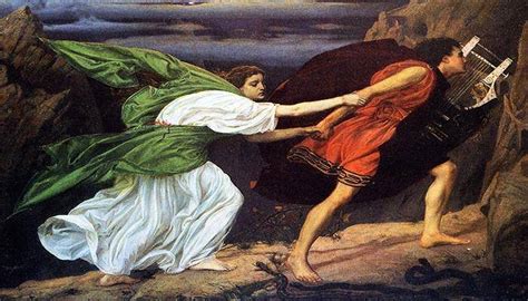 love story of orpheus and eurydice what happened when he looked back