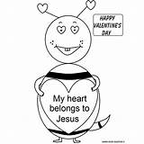Valentines Lion sketch template