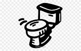 Toilet Clip Bowl Clipart Royalty Illustration Vector Look sketch template
