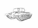 Tank Patton M46 Draw Drawing Churchill Military Getdrawings Turret Paintingvalley Too sketch template