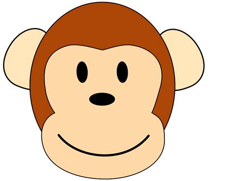 monkey clip art  clkercom vector clip art  royalty