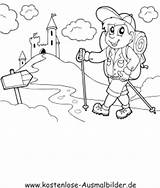 Wanderer Wandern Ausmalbilder Sport Coloring Pages Template Kostenlose sketch template