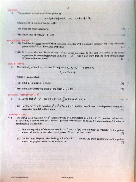 level mathematics  papers vrogueco