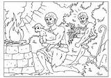 Abel Cain Kain Malvorlage Caino Abele Kleurplaat Schulbilder Antiguo Testamento Ausmalbild Offering Caín Caim Ausmalbilder Crafts Große Herunterladen sketch template