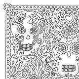 Coloring Dead Pages Printable Skulls Sugar Adult Skeleton Muertos Dia Los Name sketch template